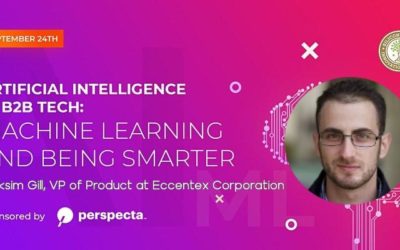 Artificial Intelligence in B2B Tech: Machine Learning and Being Smarter Webinar