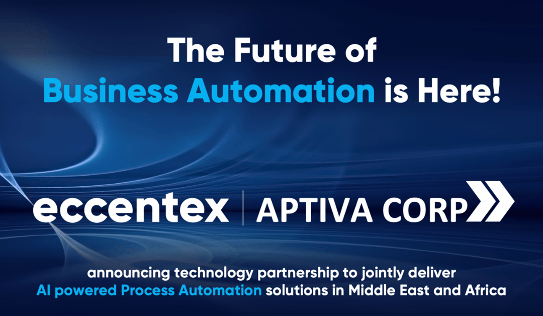 Eccentex and Aptiva Corp Announce Partnership
