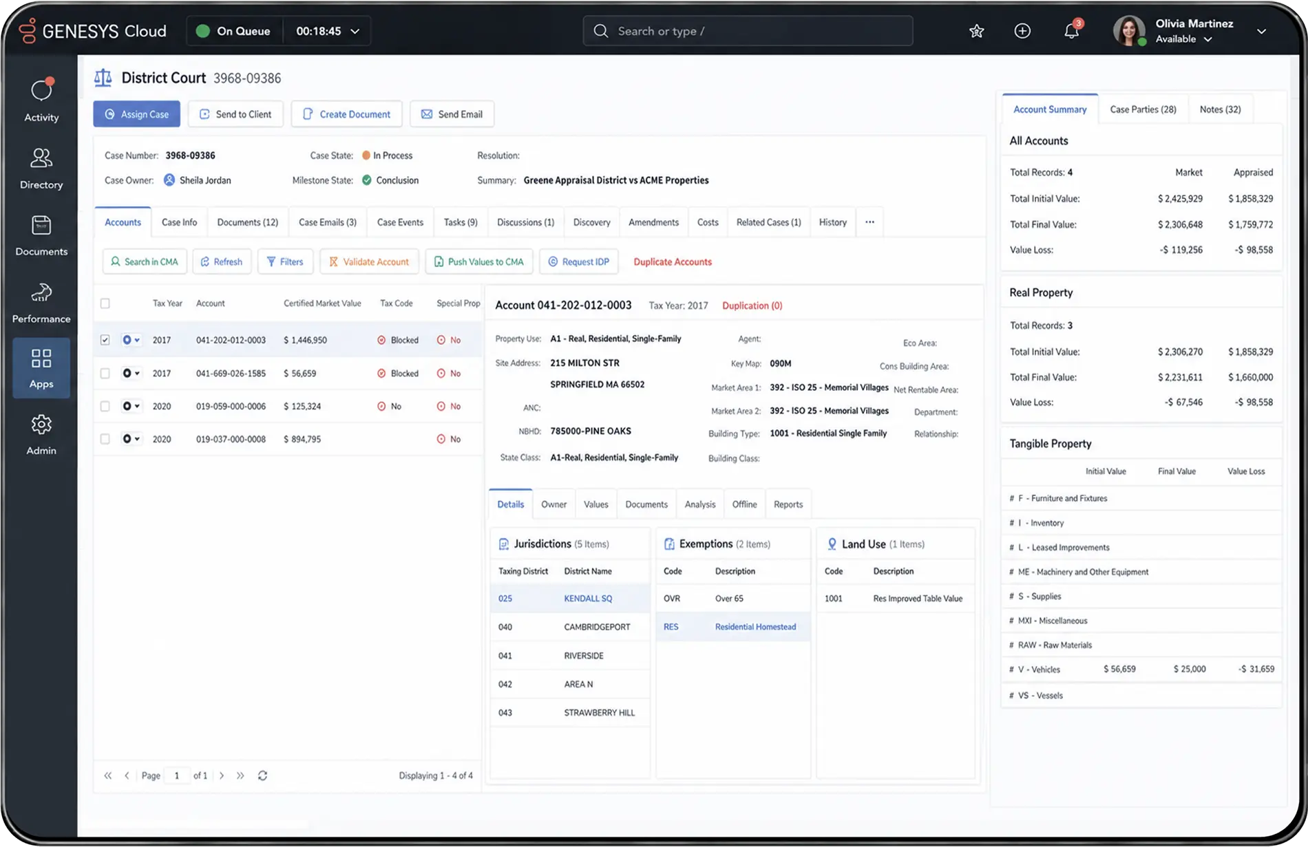 PSC - CCaaS Screenshot Omnichannel citizen service