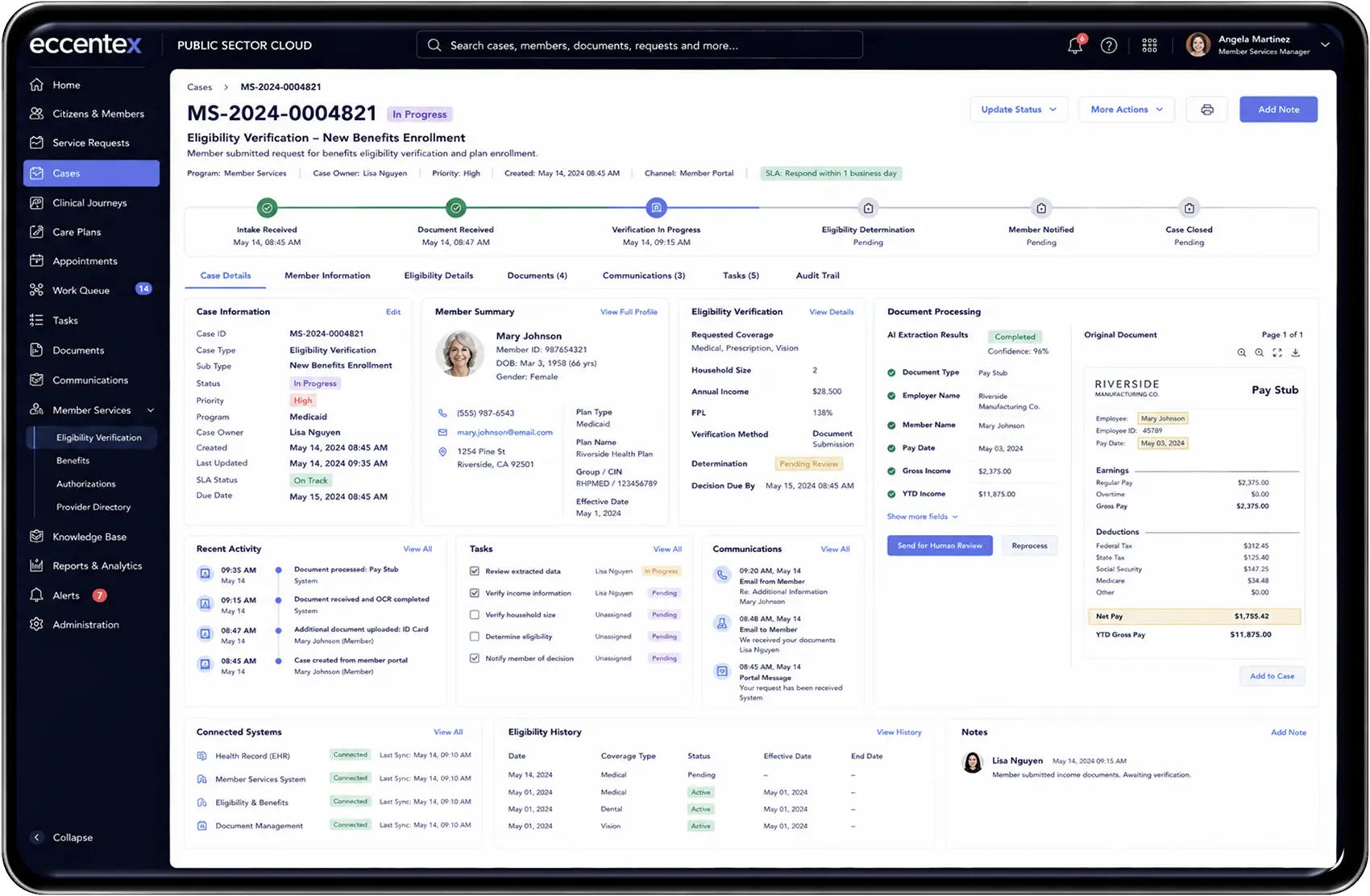 PSC-Eligibility-verification-screenshot-scaled Deflect repeatable inquiries while keeping complex needs human-centered.